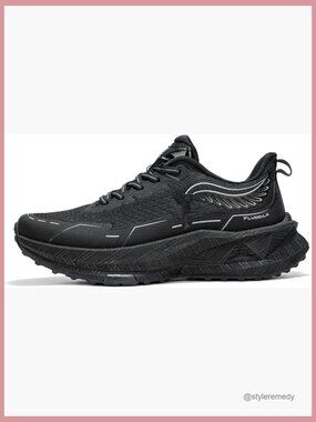 Non-Slip Zero Drop Walking Shoes Wide Toe Box Gym Sneakers